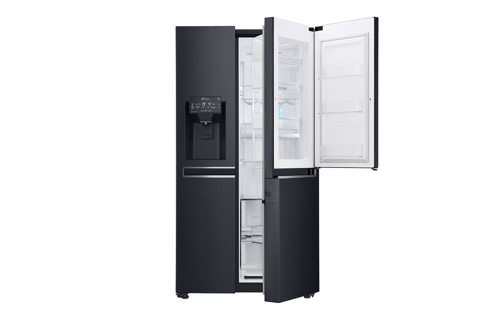 LG GSS6676MC side-by-side refrigerator Freestanding – image 2