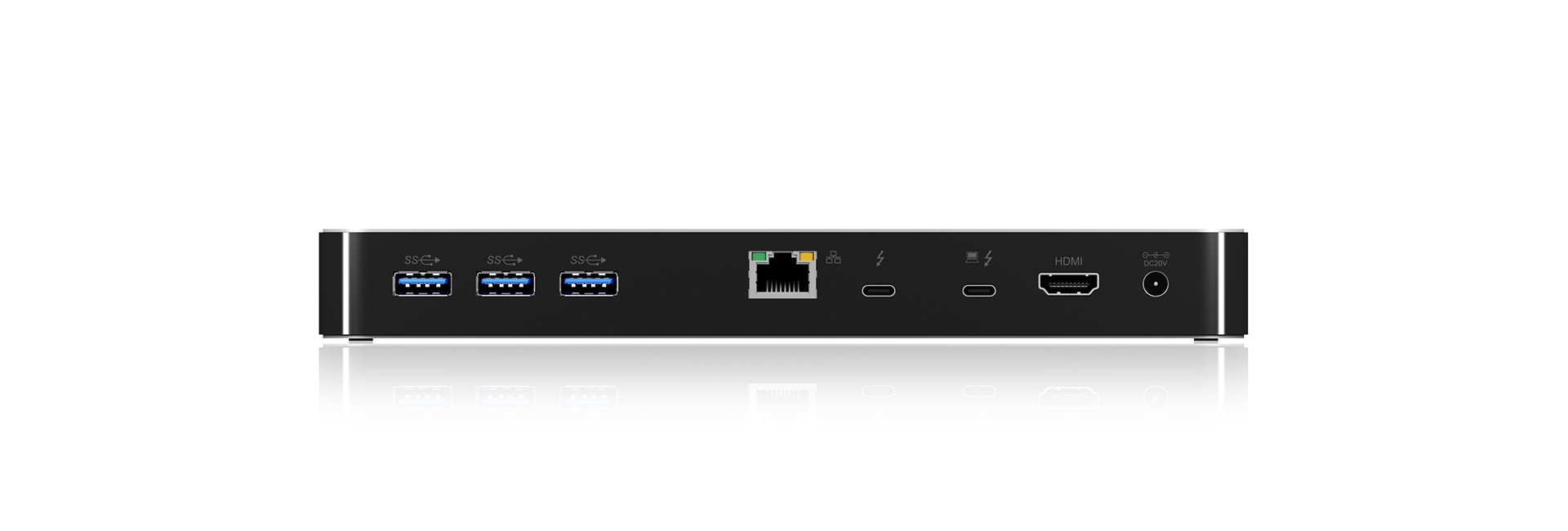 ICY BOX IB-DK2501-TB3 Wired Thunderbolt 3 Black, Silver – image 5