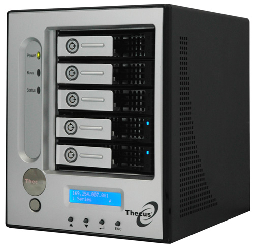 Origin Storage Thecus 5 Bay Desktop iSCSI Enclosure