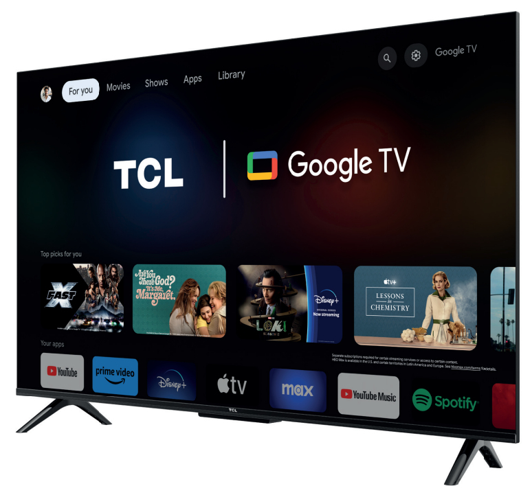 TCL Smart TV 43 4K Ultra HD LED 43P61K con Google TV e Dolby Audio — photo 2
