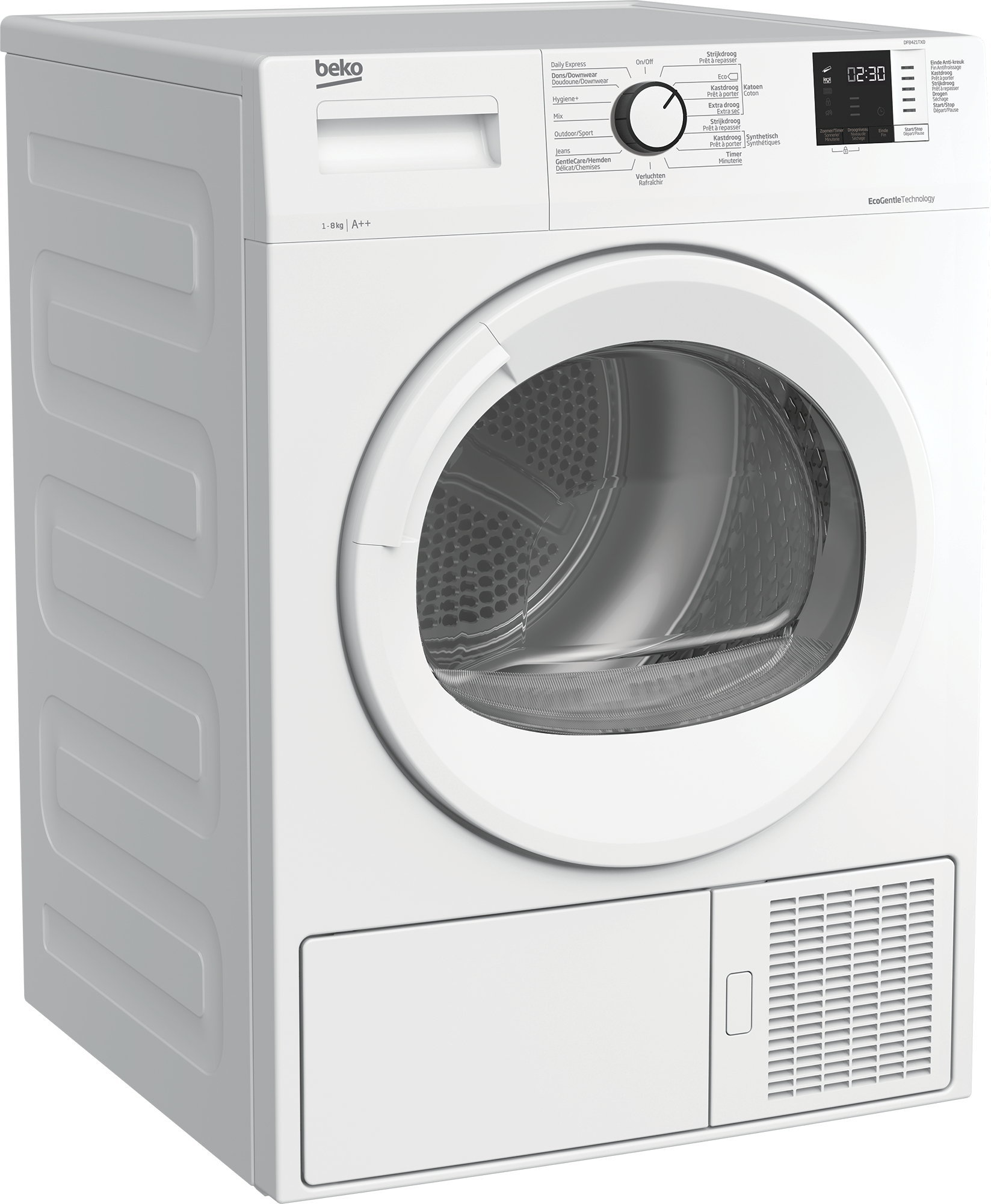 Beko DF8421TX0 tumble dryer Freestanding Front-load – image 2