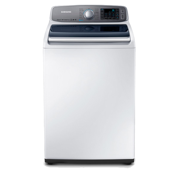 Samsung WA50F9A8DSW washer dryer Freestanding Top-load White