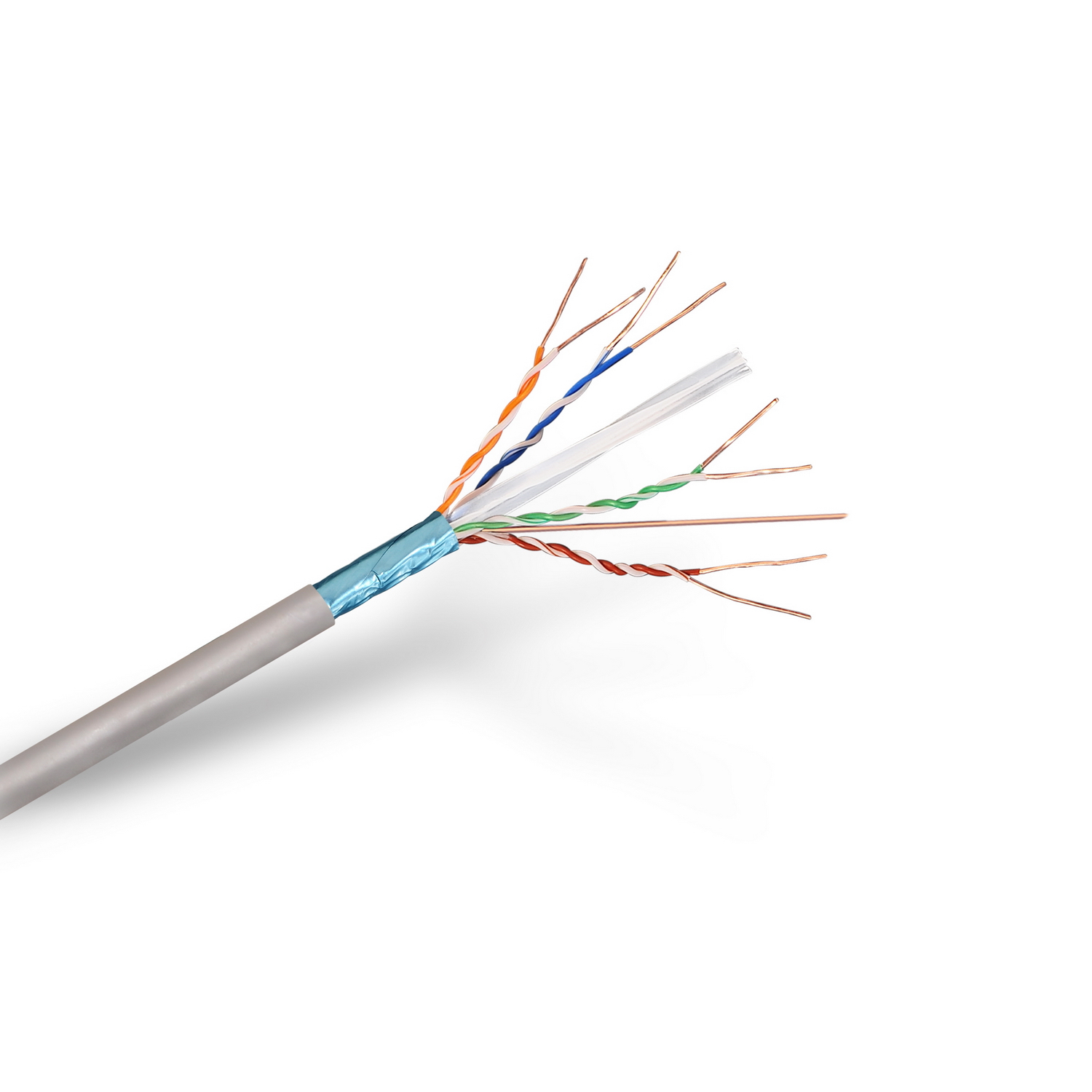 AISENS A136-0282 cable de red Gris 305 m Cat6 F/UTP (FTP)