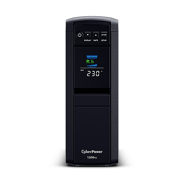 CyberPower CP1200EIPFCLCD uninterruptible power supply (UPS) Line-Interactive 1.2 kVA – image 2