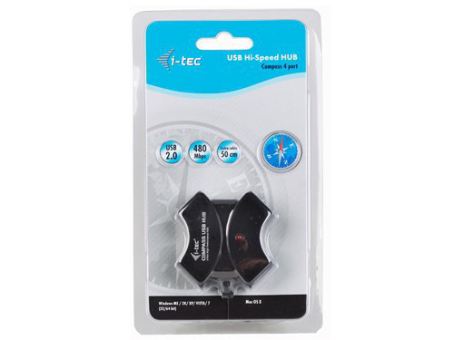 i-tec Compass 480 Mbit/s Black – image 2