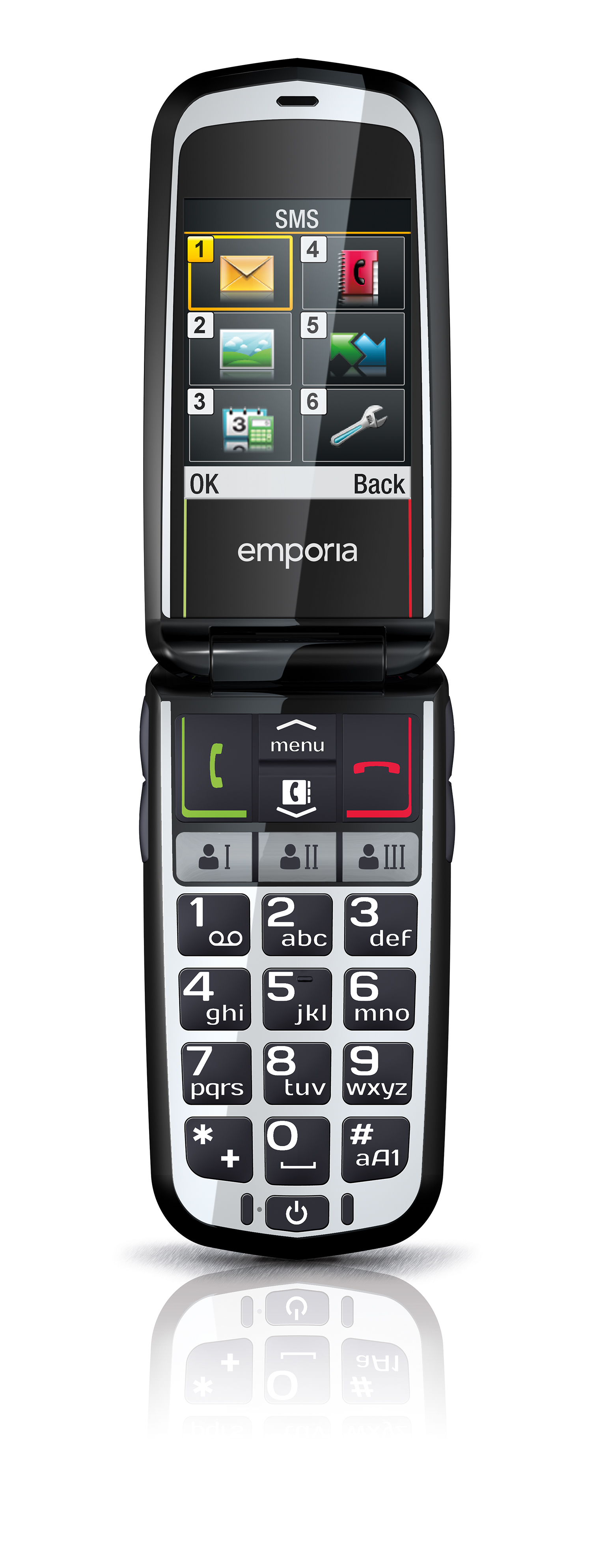 Emporia COMFORT 6.1 cm (2.4") 92 g Grey Senior phone – image 8