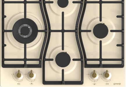 Gorenje GW6D42CLI hob Beige Built-in – image 7