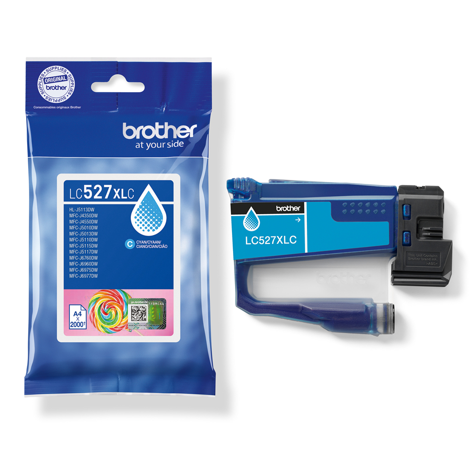 Brother Genuine LC527XLC High Yield Ink Cartridge - Cyan – image 2