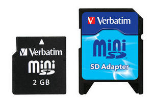 Verbatim miniSD 2GB