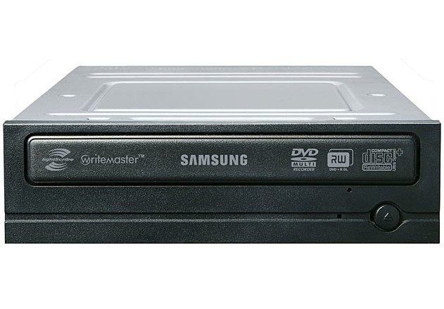 Samsung SH-S182M DVD Writer, Black, Bulk