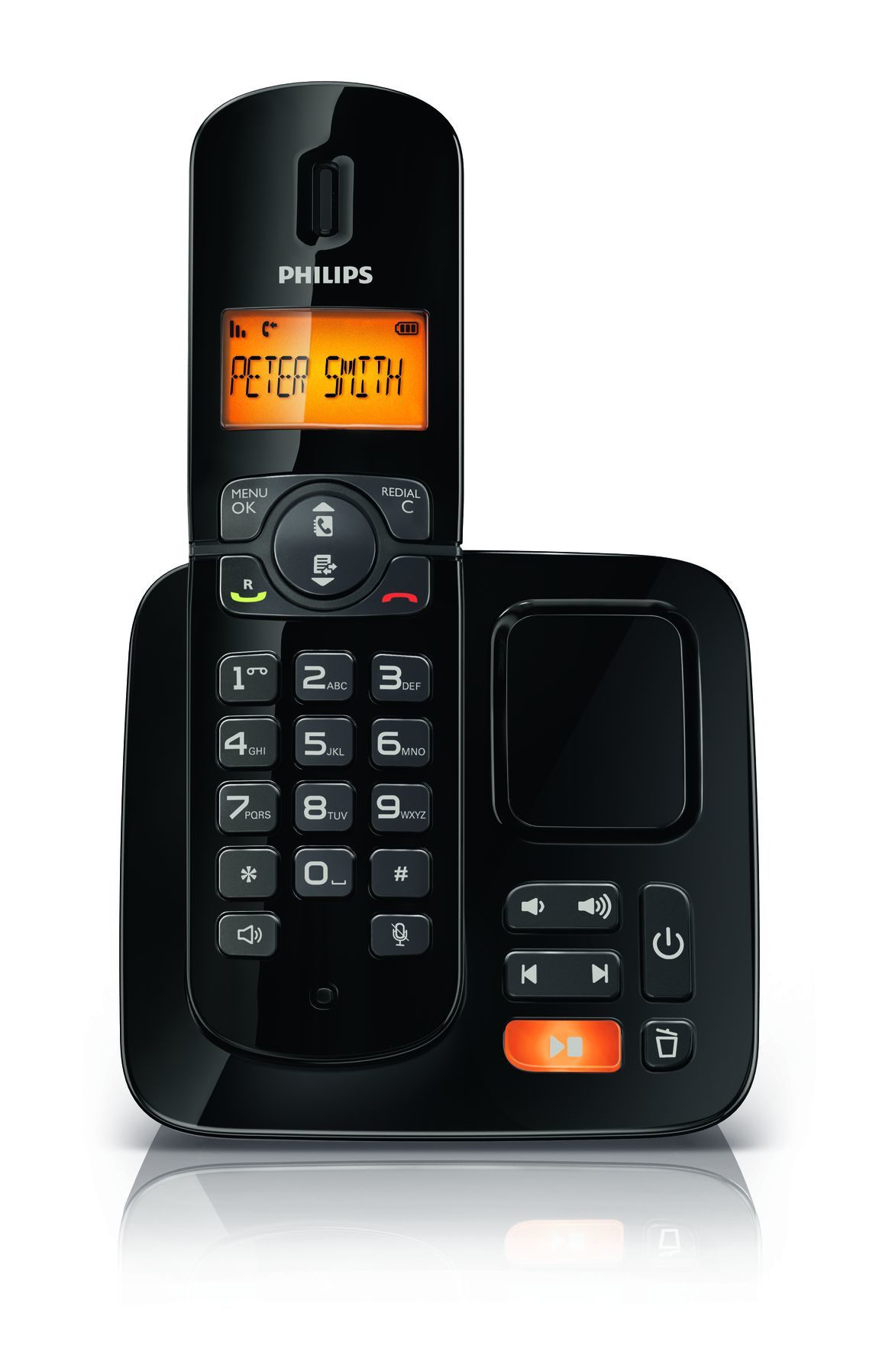 Philips BeNear CD1861B/FR telephone DECT telephone Caller ID Black – image 3