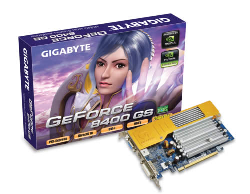 GIGABYTE GeForce 8400 256MB DDR2