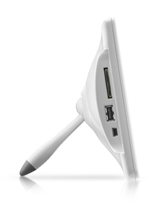 Samsung SPF-71ES digital photo frame White – image 2