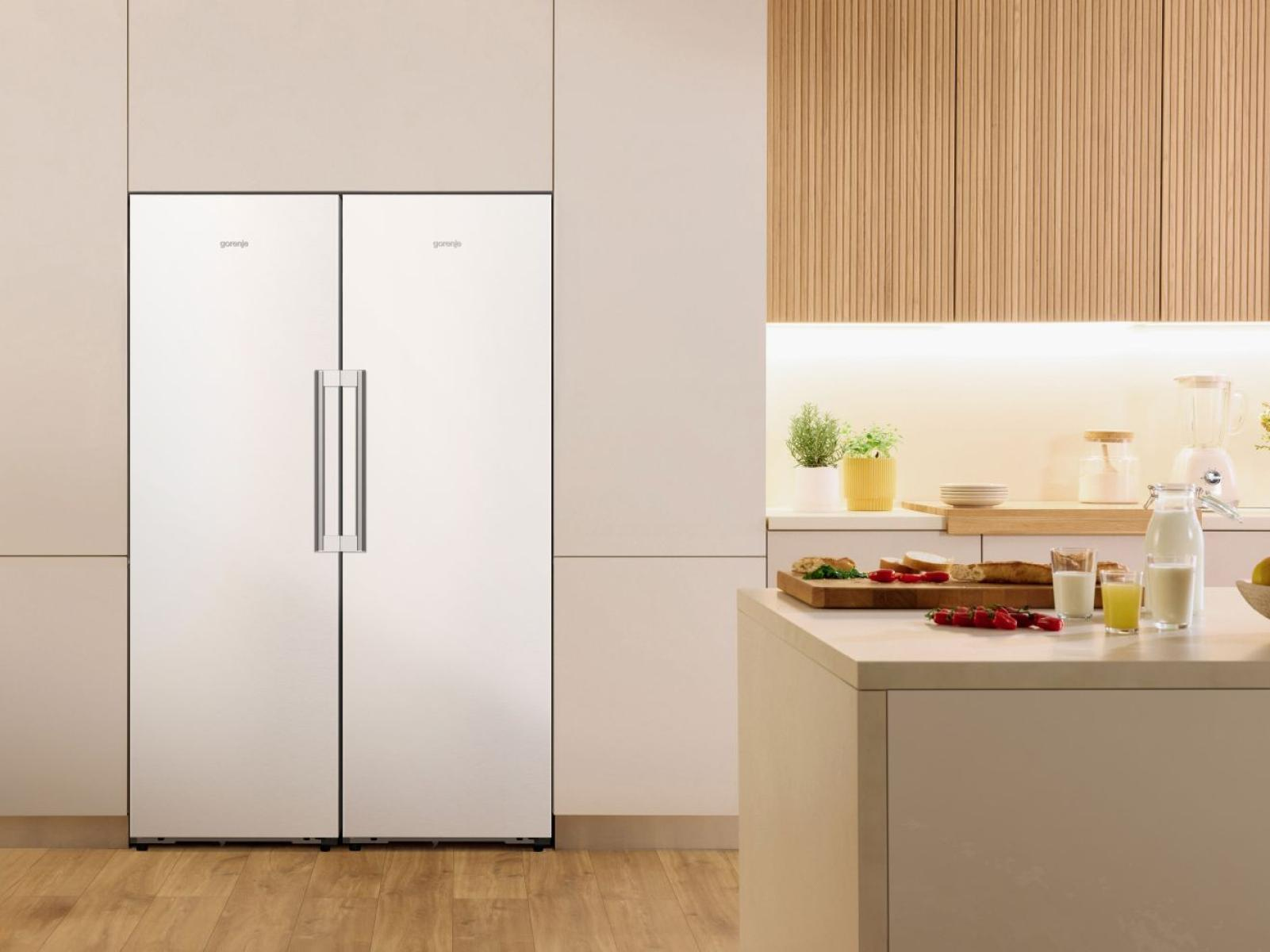 Gorenje Fristående frysskåp med KitchenFit design som ger ett integrerat utseende utan att kompromissa med utrymmet. Metal Tech Cooling och Multiflow 360° säker – image 7