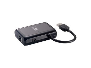 LevelOne Gigabit USB Network Adapter with USB Hub – image 4