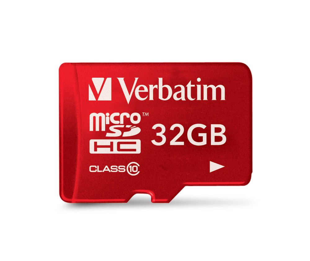 Verbatim 32GB Tablet microSDHC Class 10 – image 1