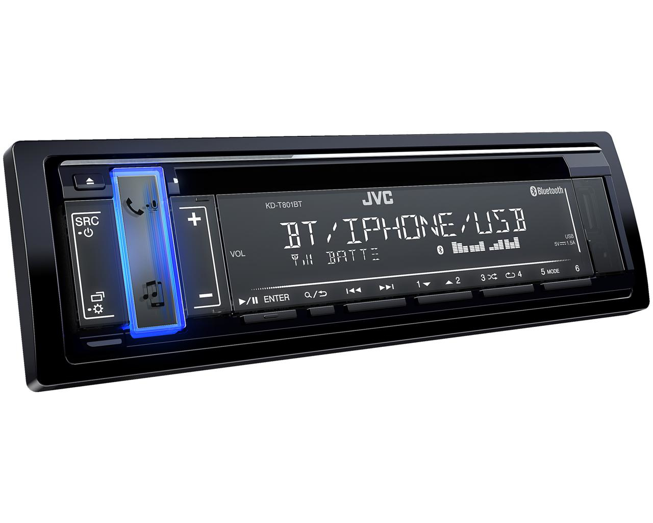 JVC KD-T801BT 1-DIN CD Receiver – image 4