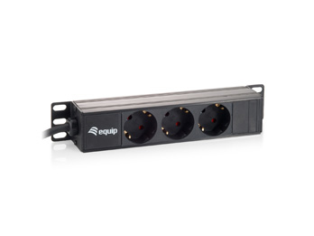Equip 3-Bay Power Distribution Unit, 10-inch