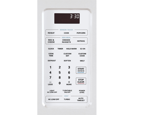 LG LMV1852SW microwave White Countertop – image 2