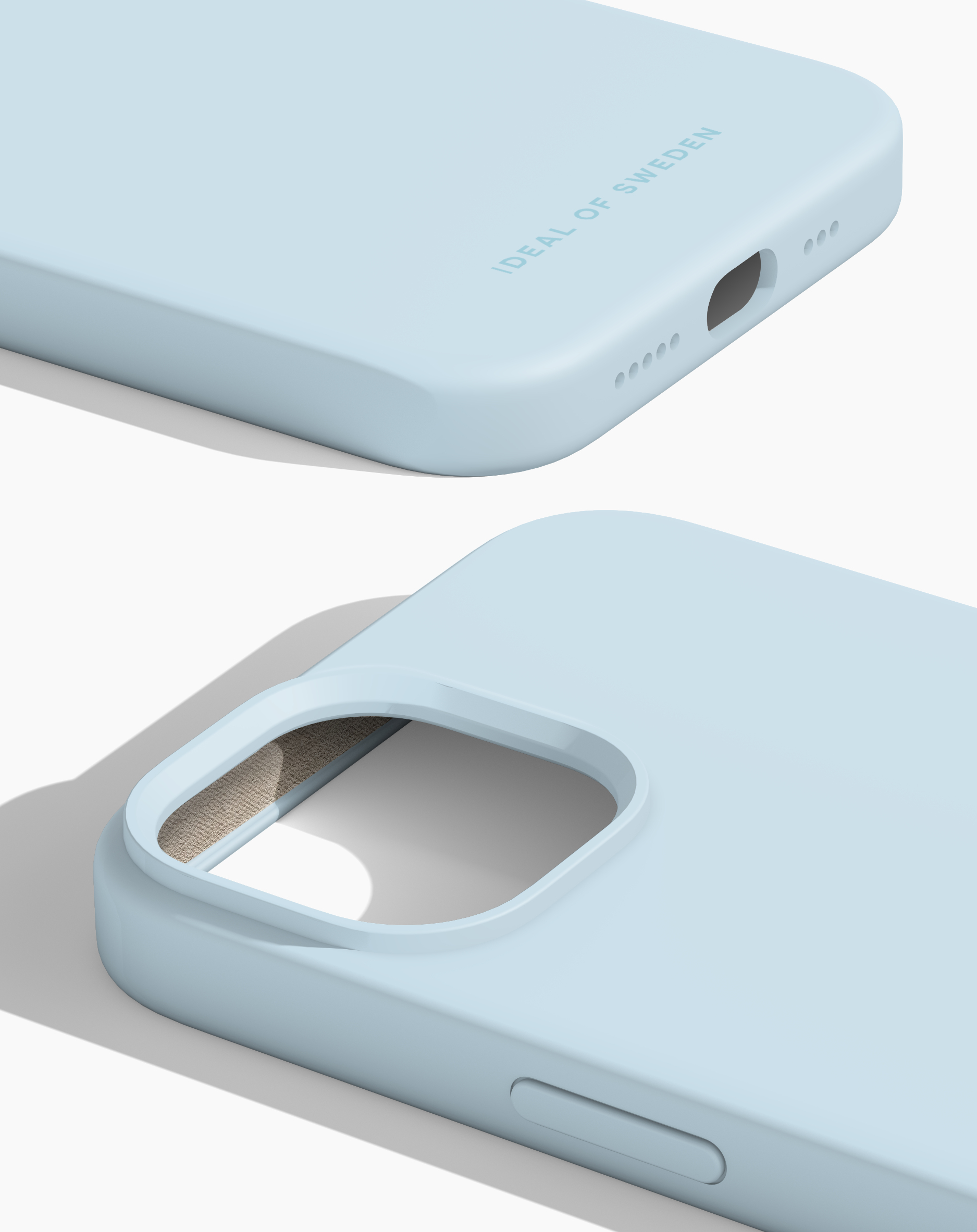 iDeal of Sweden Silicone Case MagSafe iPhone 13 / 14 Light Blue – image 3