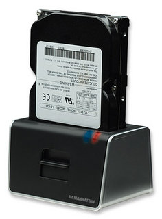 Manhattan 709095 storage drive docking station Black – image 2