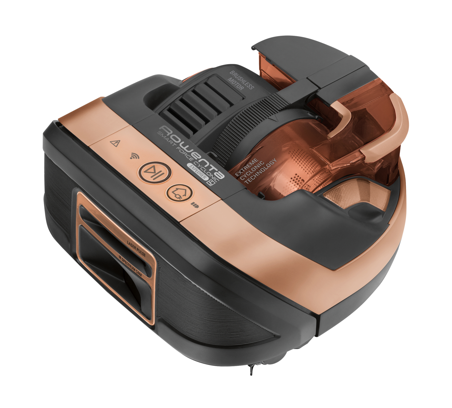 Rowenta Smart Force Cyclonic RR815 Black, Bronze, Orange