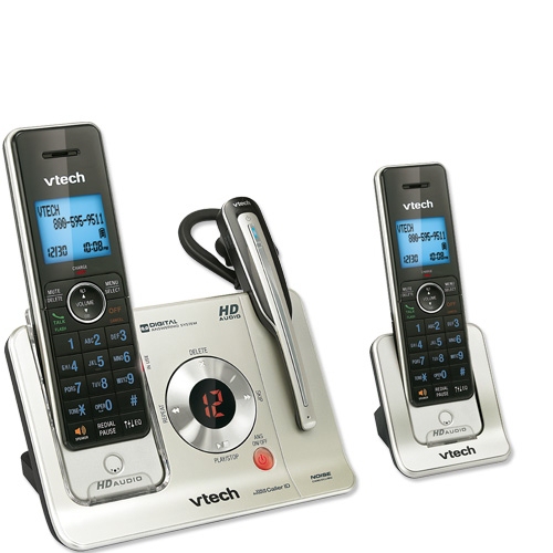 VTech LS6475-3 telephone DECT telephone Caller ID Black, Silver