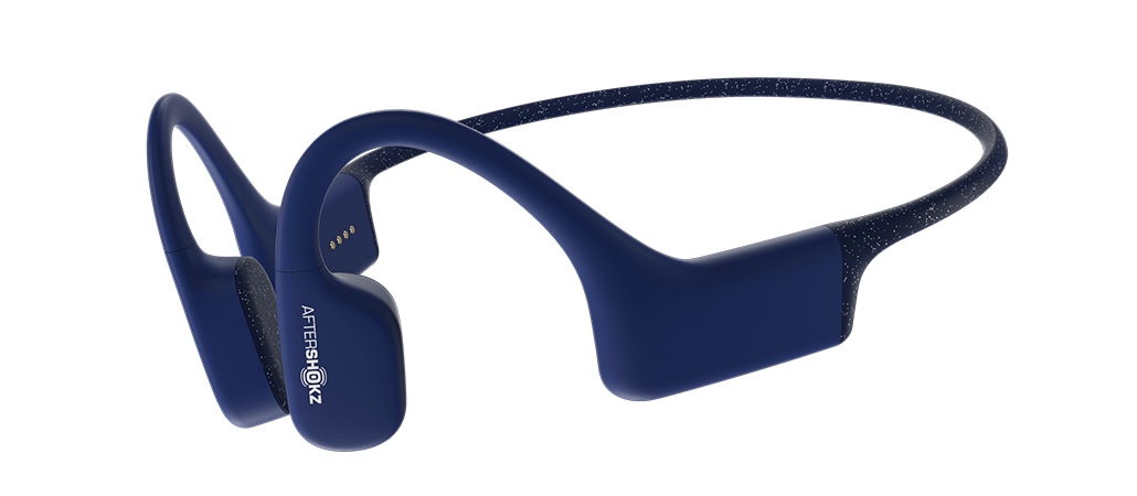 SHOKZ Xtrainerz Headphones Wireless Neck-band Sports Blue