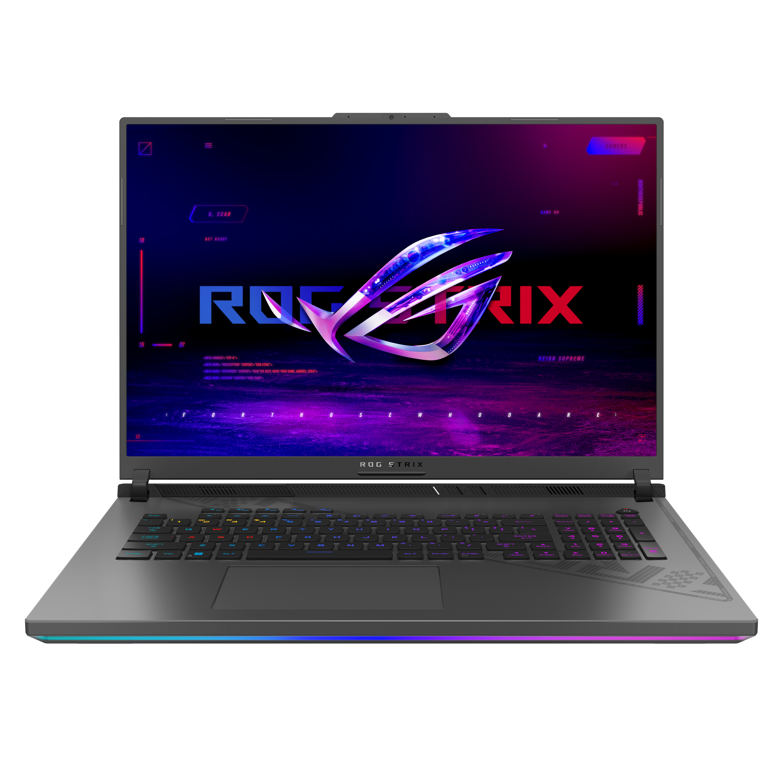 ASUS ROG Strix G18 G814JU-N5008W Intel® Core™ i7 i7-13650HX Computer portatile 45,7 cm (18") WUXGA 16 GB DDR5-SDRAM 1 TB SSD