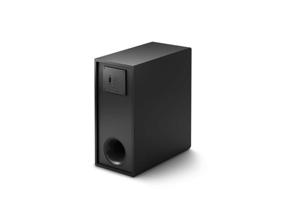 Philips TAB7807/37 soundbar speaker Black 3.1 channels – image 9