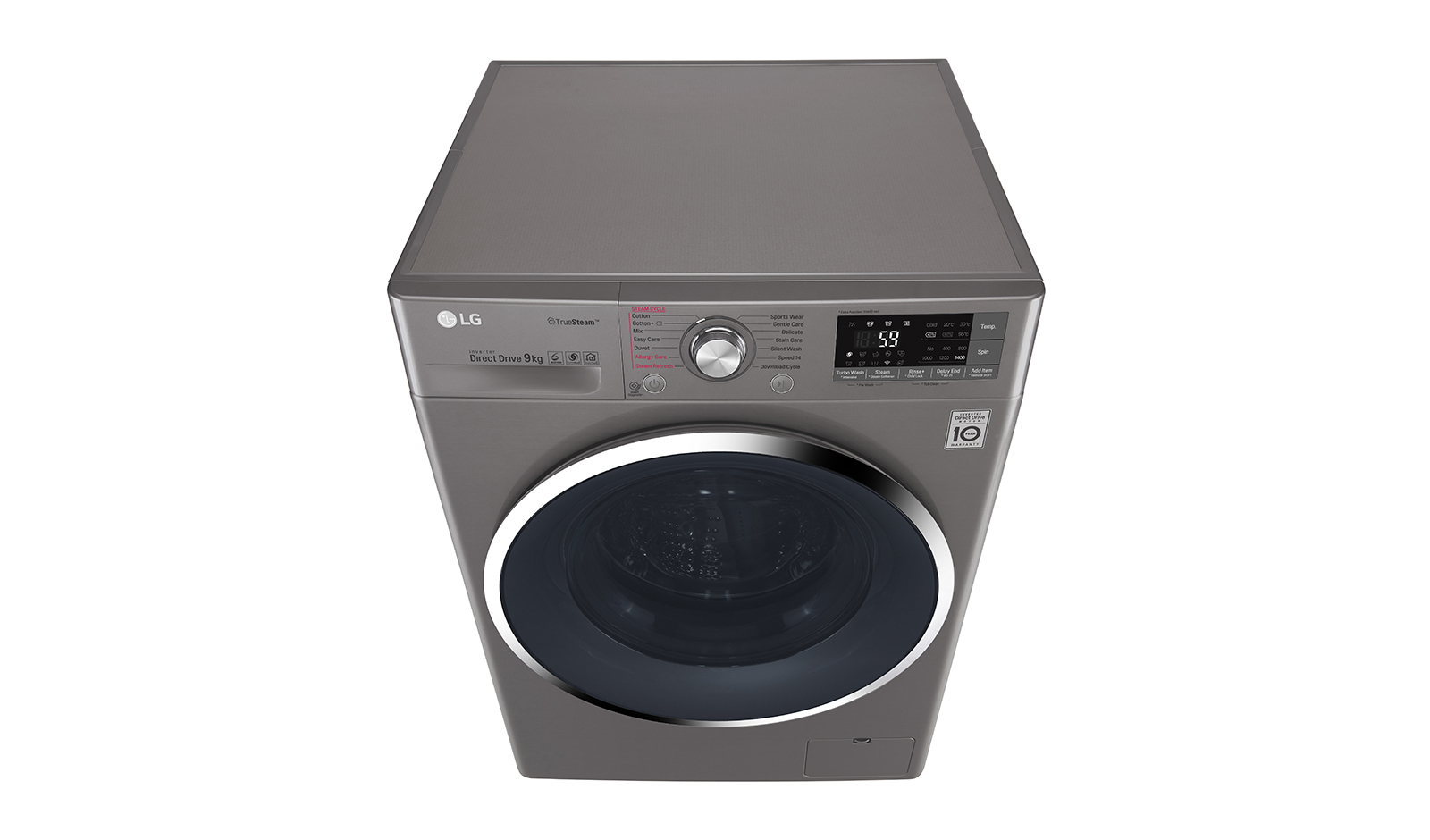 LG F4J8VS2S washing machine Front-load – image 6