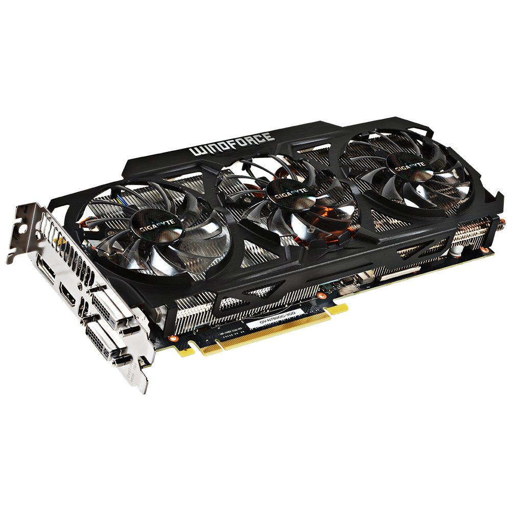GIGABYTE GV-N780OC-3GD graphics card NVIDIA GeForce GTX 780