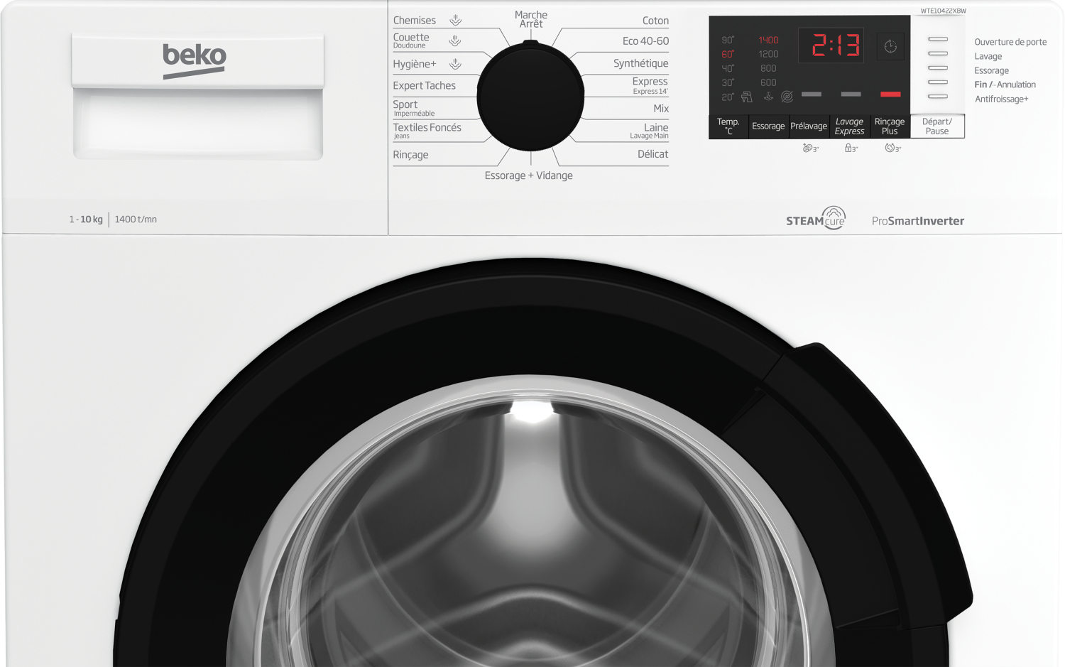 Beko WTE10422XBW washing machine Front-load – image 5