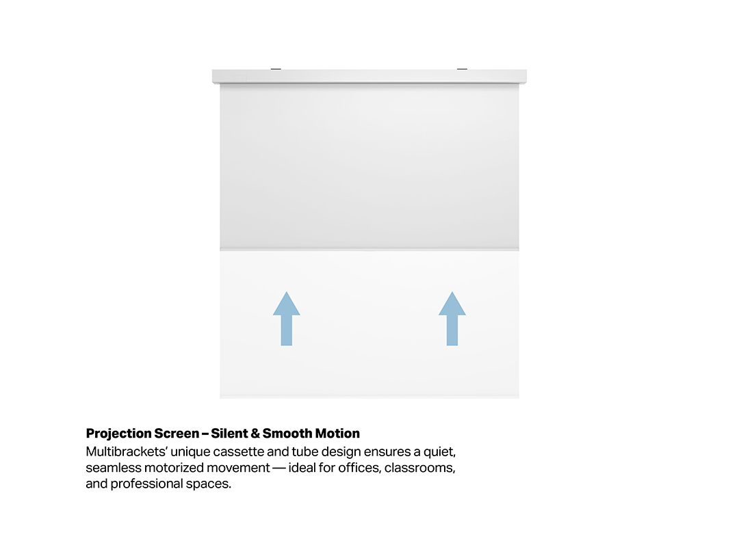 Multibrackets M 1:1 Motorized Projection Screen – image 8