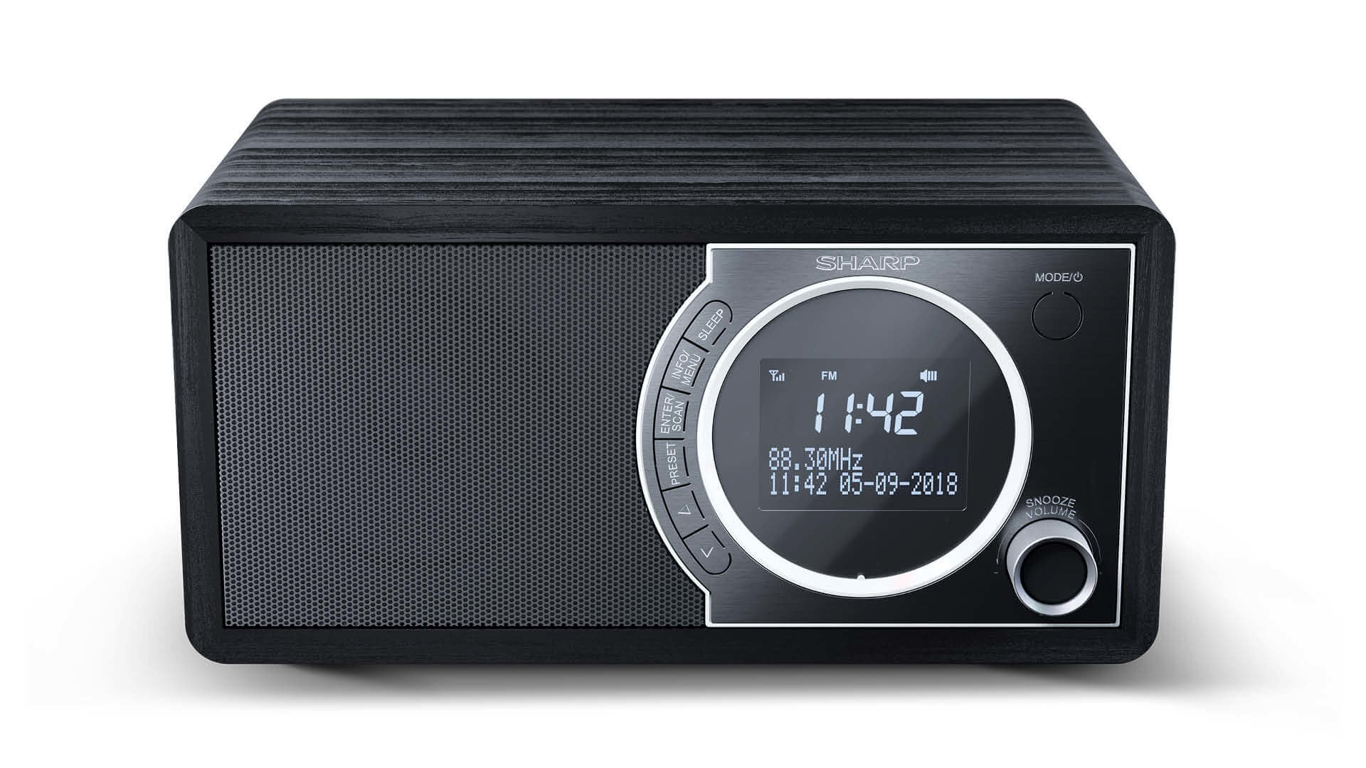 Sharp DR-450 Digital Radio - Black – image 2