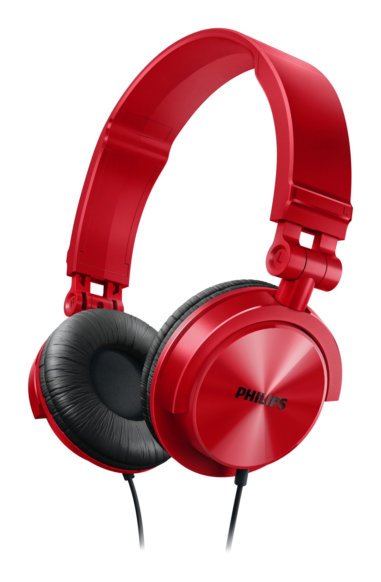 Philips SHL3050RD/00 headphones/headset Wired Head-band Red