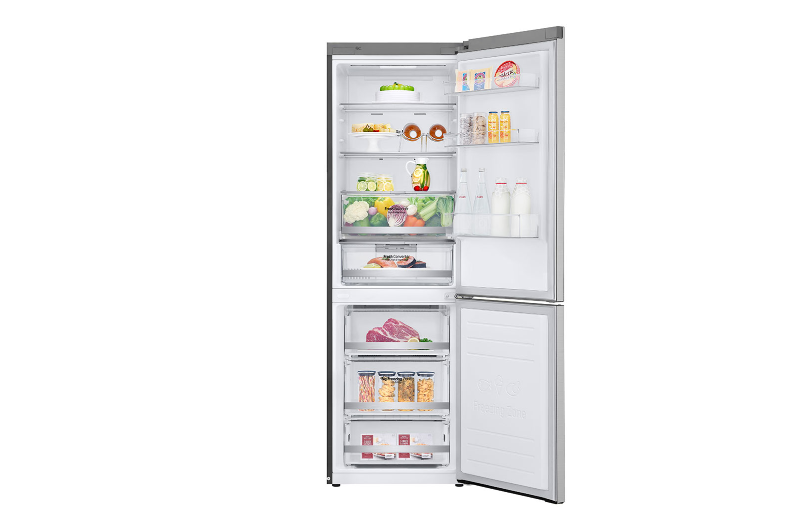 LG GBB71NSDFN fridge-freezer Freestanding – image 2