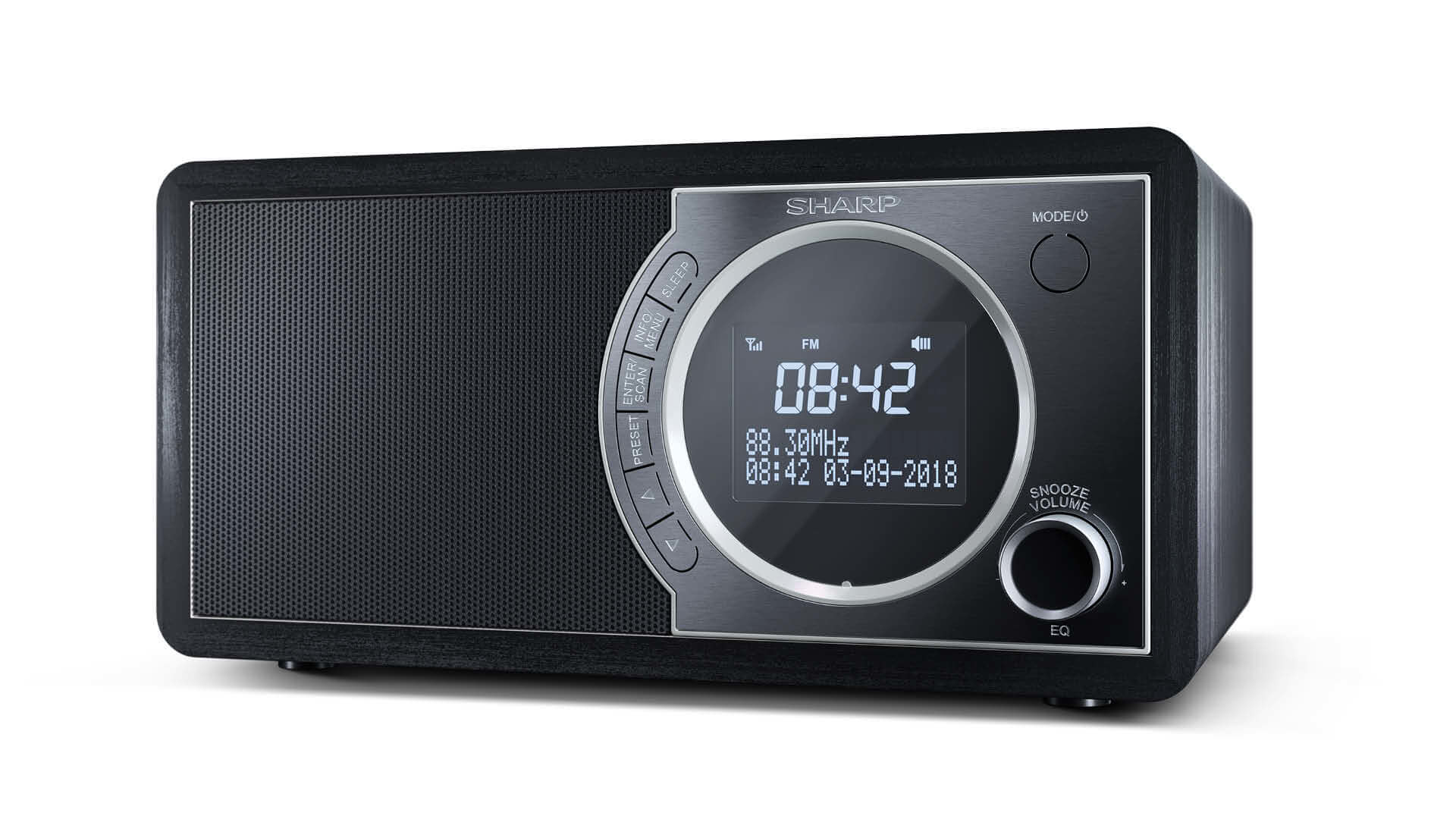 Sharp DR-450 Digital Radio - Black – image 1
