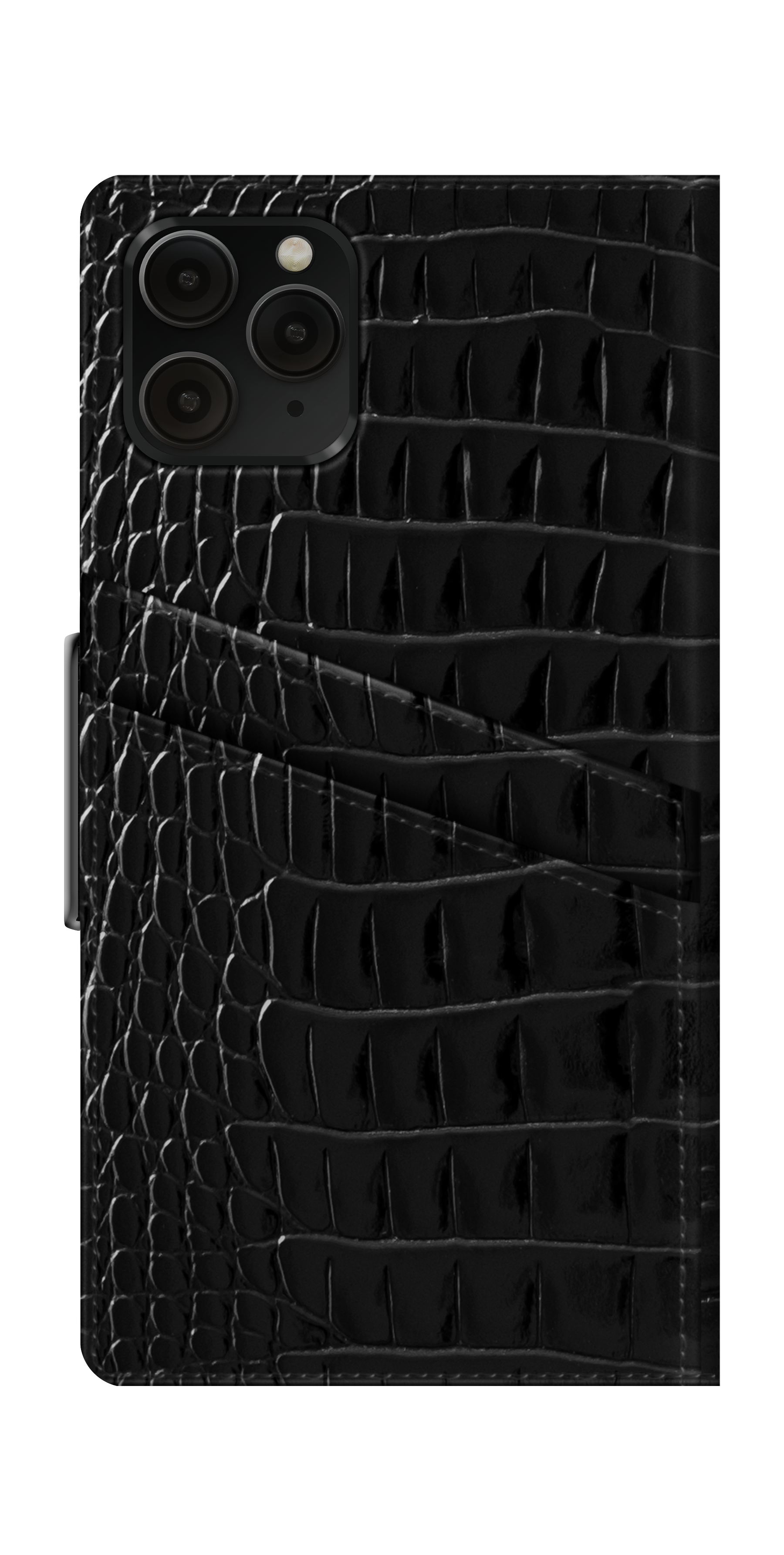 iDeal of Sweden Atelier Wallet iPhone 11P/XS/X Neo Noir Croco – image 3