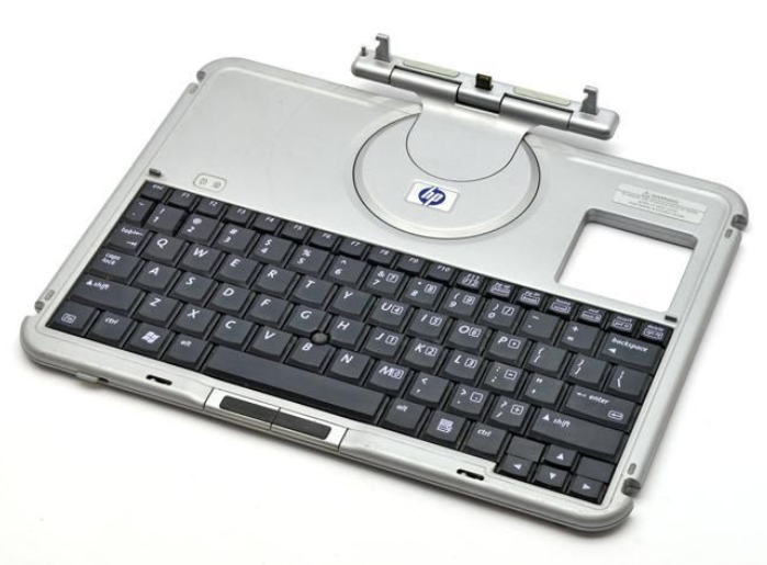 HP 348325-051 mobile device keyboard AZERTY French Black, Silver