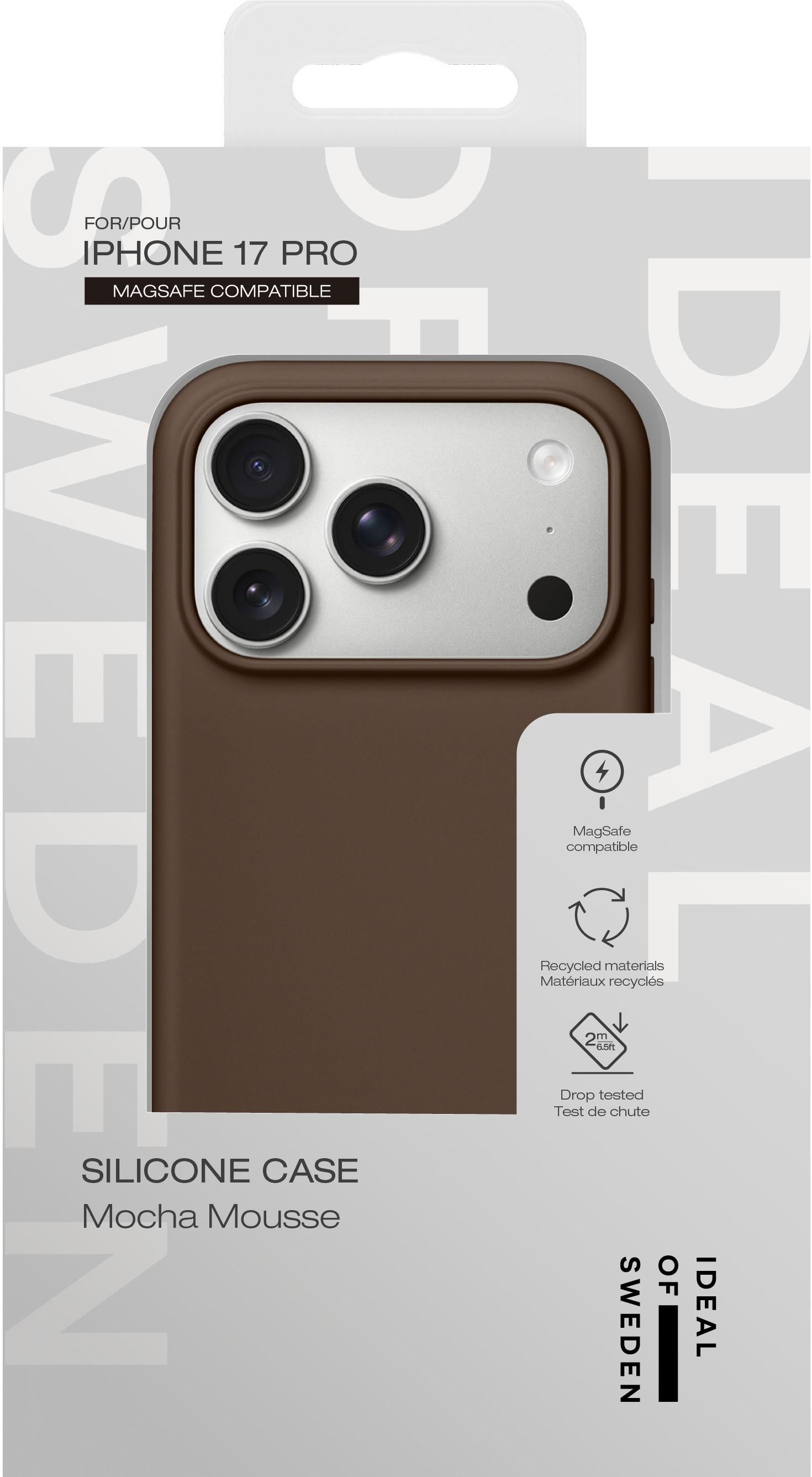 iDeal of Sweden Silicone Case MagSafe iPhone 17 Pro Mocha Mousse – image 5