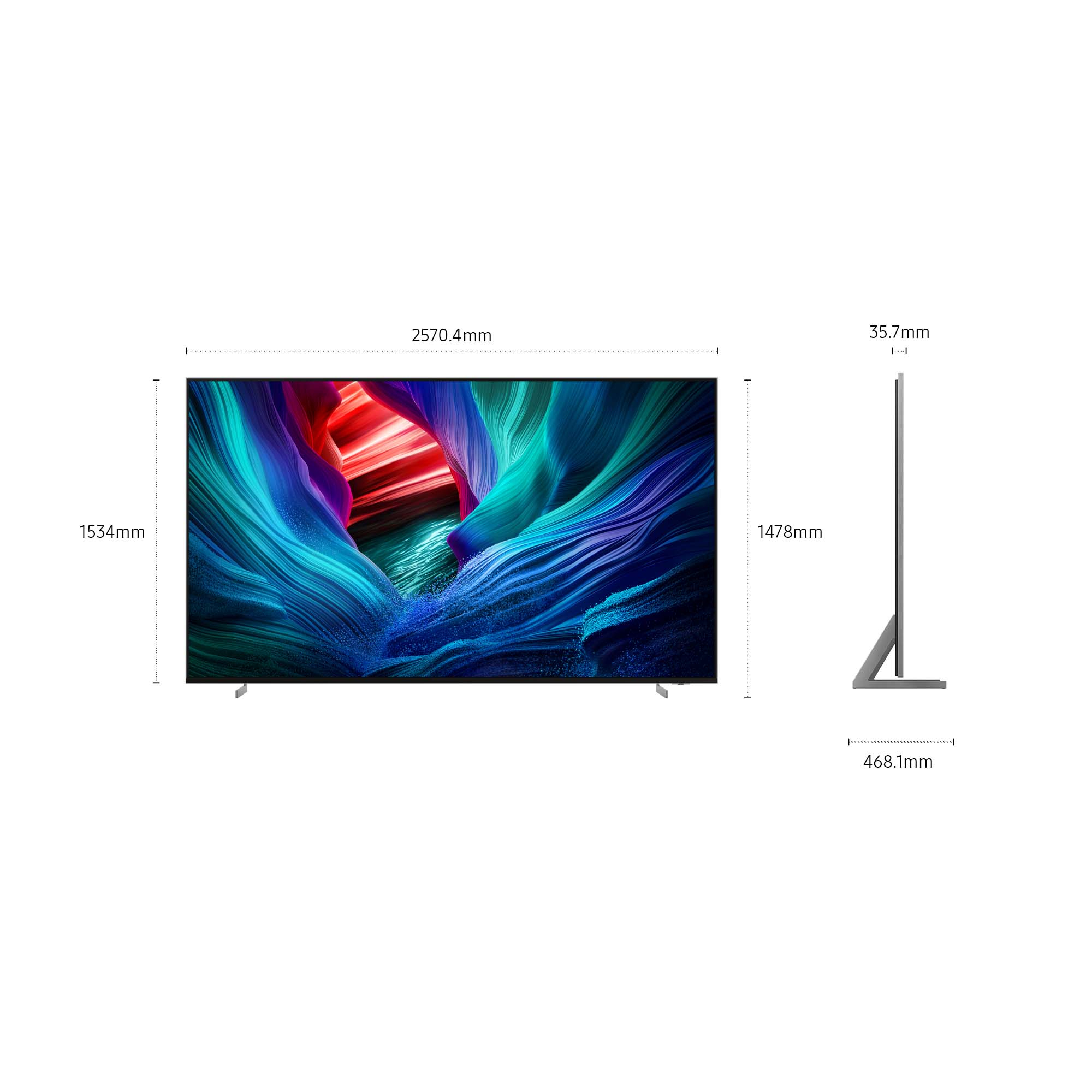 Samsung MRE115MR95FXZT TV 2.92 m (115") 4K Ultra HD Smart TV Wi-Fi Silver – image 2