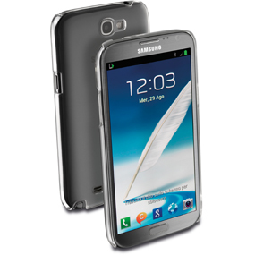 Cellularline INVISIBLECFAMELITE mobile phone case Cover Transparent