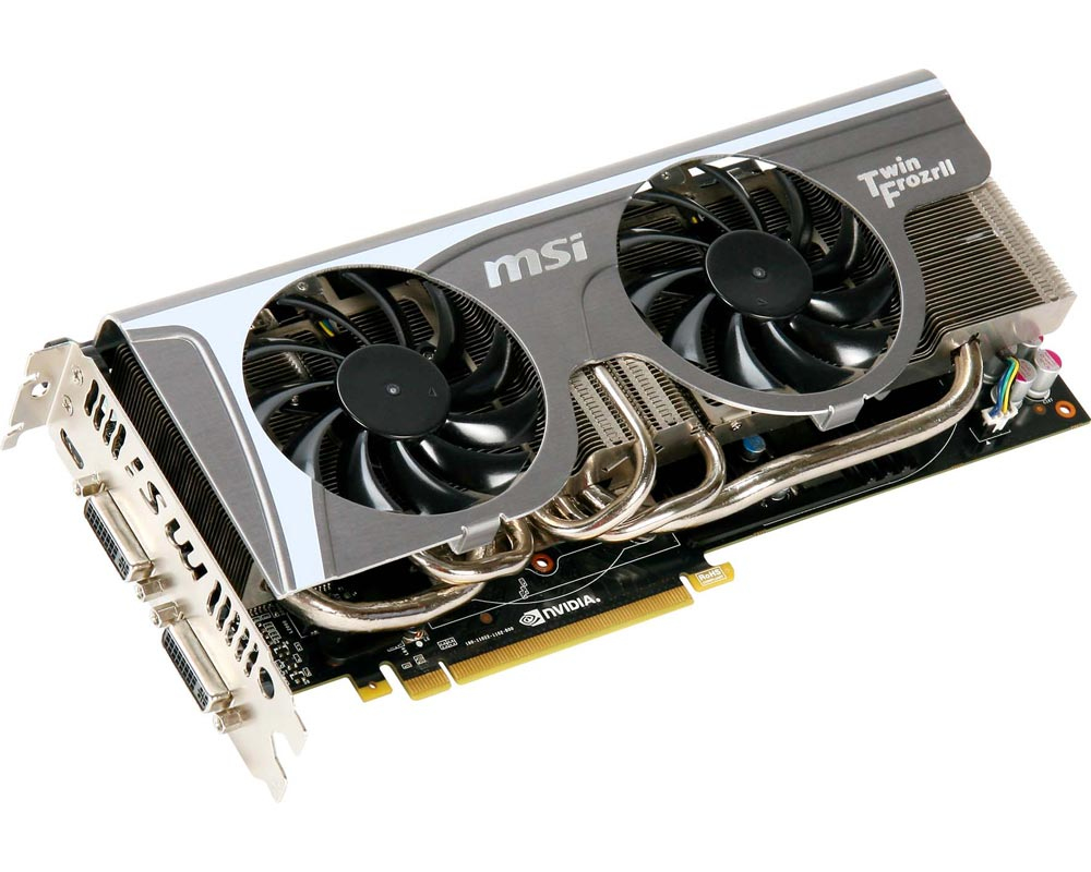 MSI N480GTX-TFII graphics card NVIDIA GeForce GTX 480 – image 4