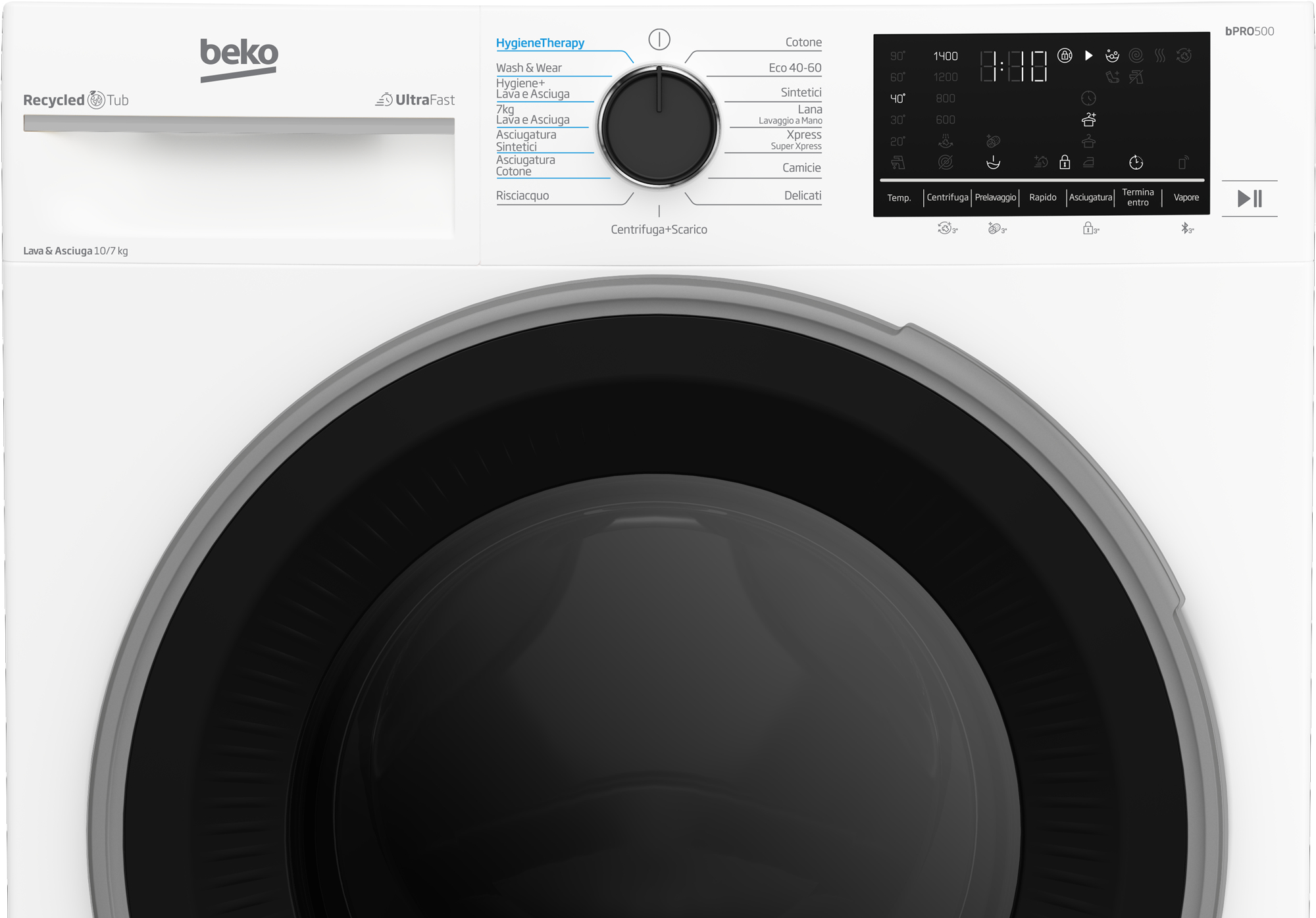 Beko BDT510744S washer dryer Freestanding Front-load White – image 4