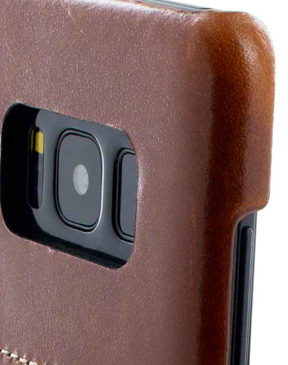 Mobiparts Excellent Backcover Samsung Galaxy S8 Oaked Cognac – image 3