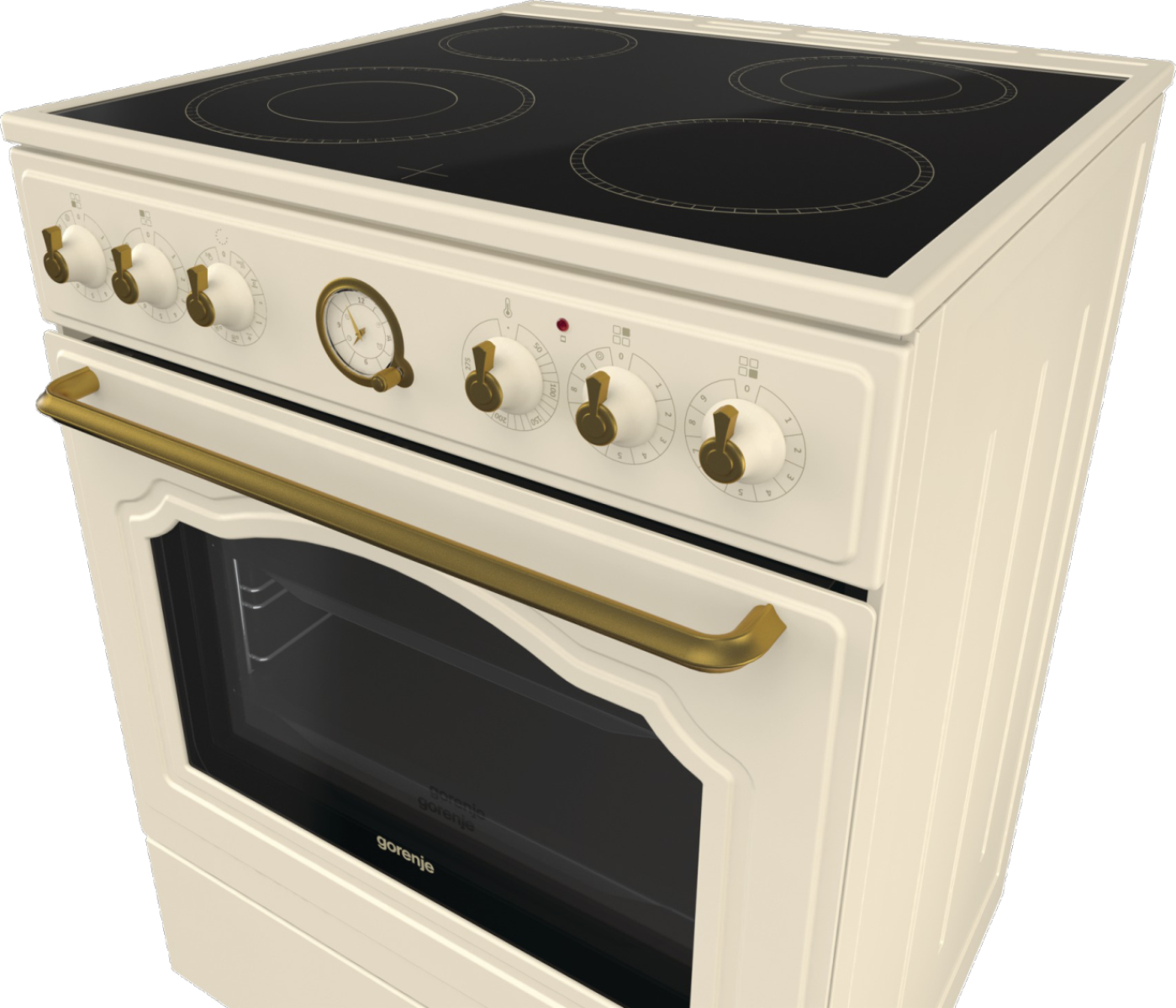 Gorenje ECS6250CLI Freestanding cooker Electric Ceramic hob Beige – image 5