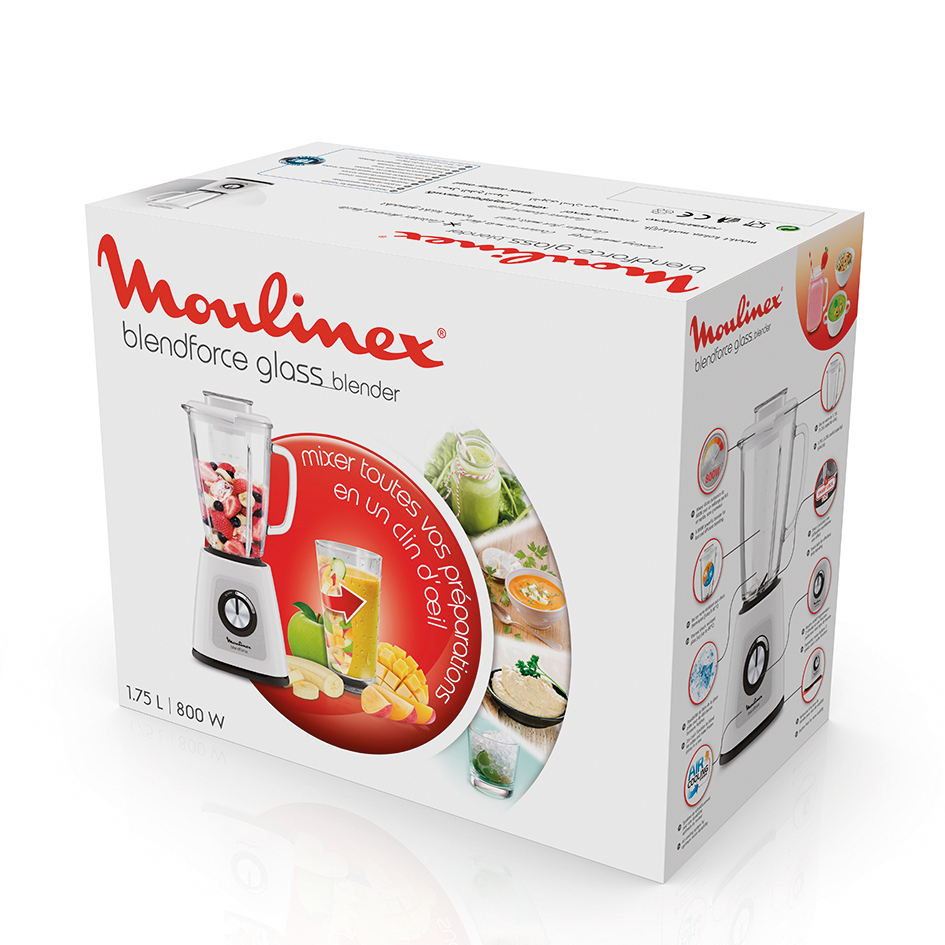 Moulinex LM430 1.75 L Tabletop blender 800 W White – image 8
