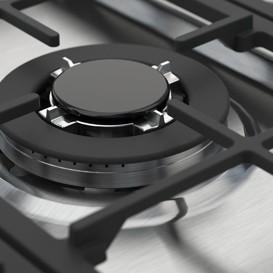 Whirlpool WP3550S hob Grey Built-in – image 4
