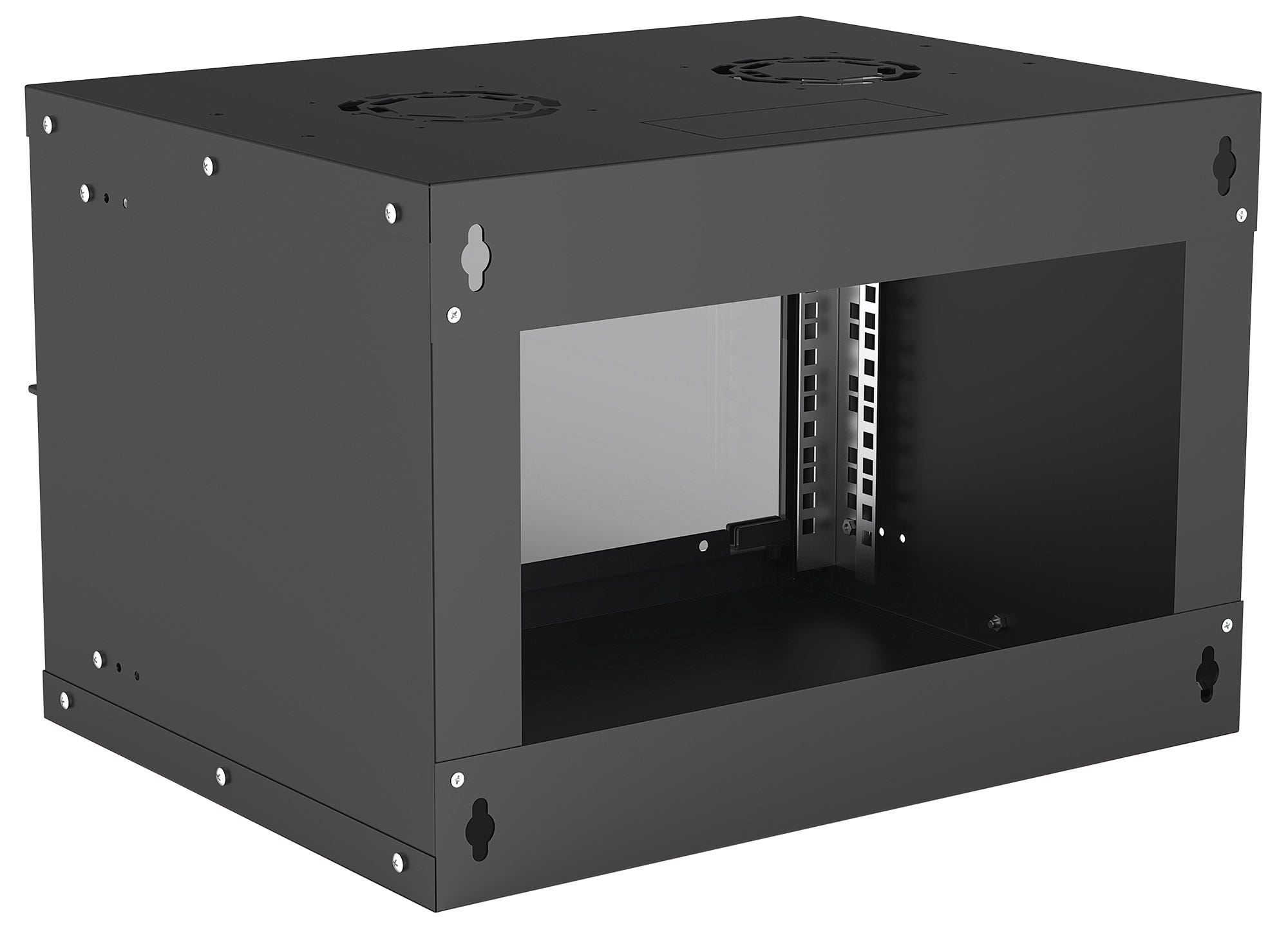 Intellinet 19" Network Cabinet - Wall Mount (Basic), 6U – image 2
